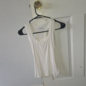 Elegant White Sleeveless Top
